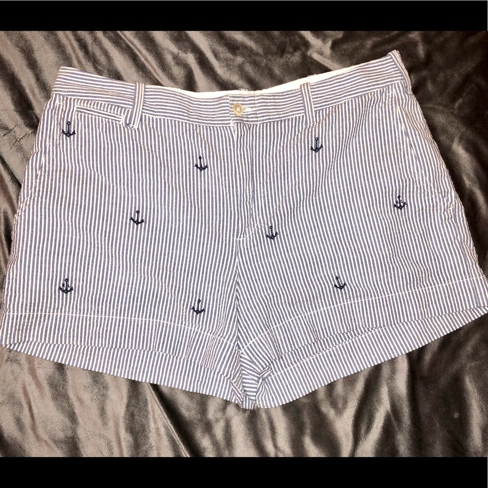 Ralph Lauren Seersucker Nautical Shorts